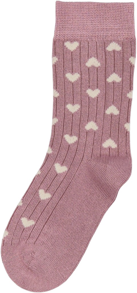 Minipop Bamboo Heart Socks